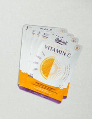 Ardaraz Pack 5 Mascarillas Faciales Revitalizantes C-Energy: Luminosidad y Firmeza